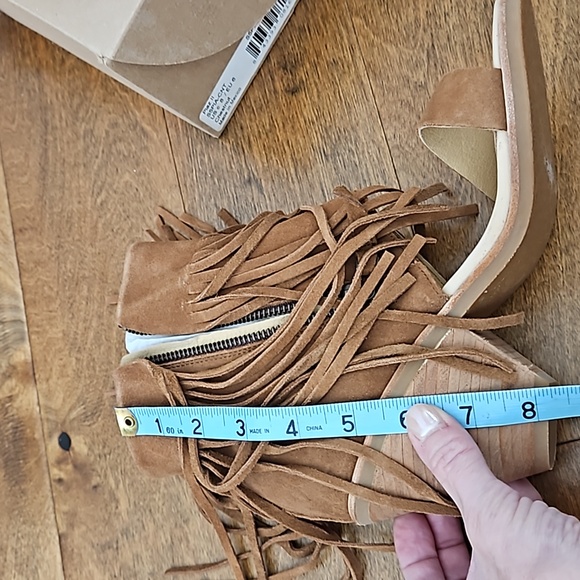 Koolabura fringe wedge sandals - Picture 12 of 13